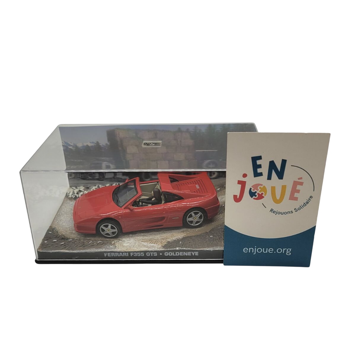 Voiture miniateur de collection FERRARI F355 GTS 007 - James Bond - A partir de 14 ans Très bon état -  reconditionné disponible sur Label Emmaüs